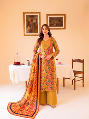 3 Pcs Lawn Unstitched Suit 565