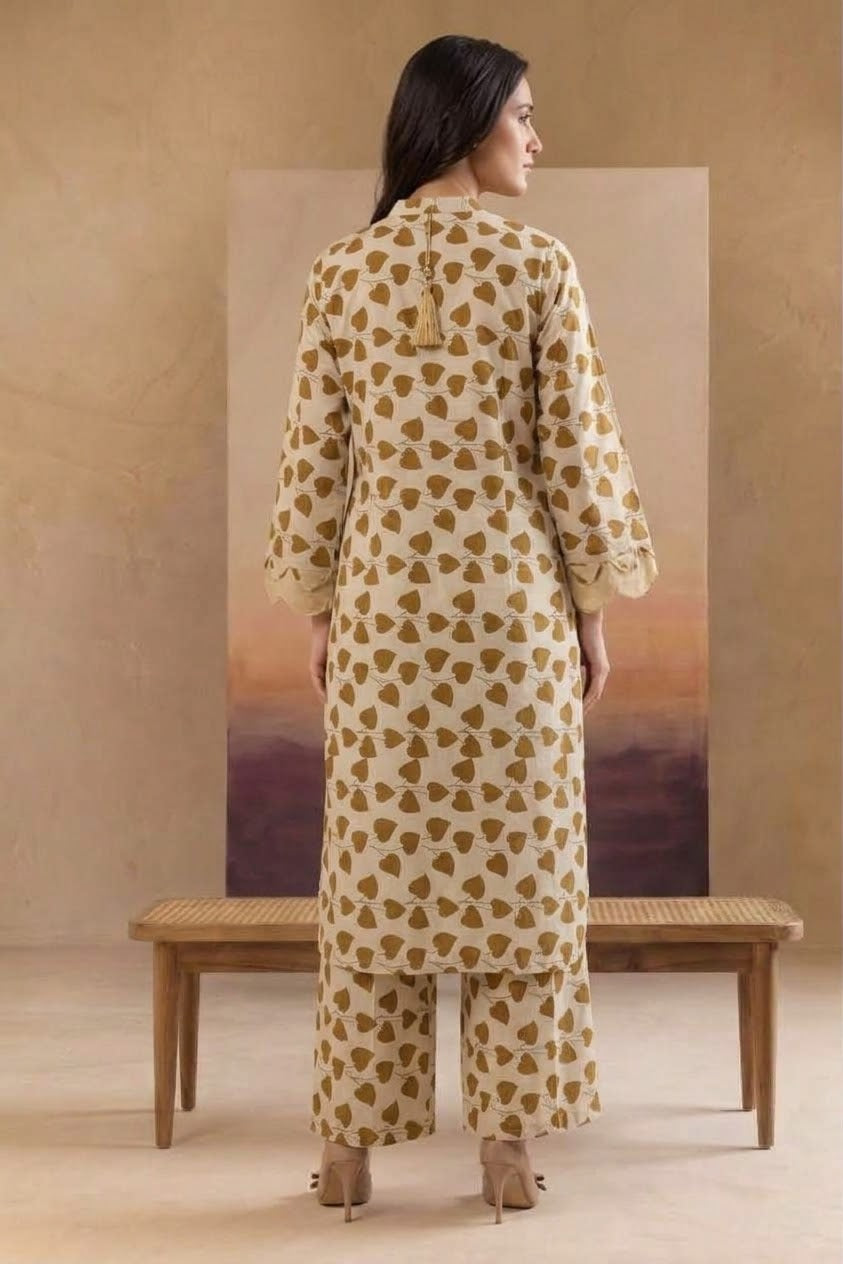 2 Pcs Ladies Suit  Des  06