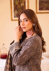 3 Pcs Lawn Unstitched Suit 571