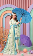 3 Pcs Lawn Unstitched Suit 515
