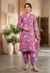 2 Pcs Ladies Suit  Des  184