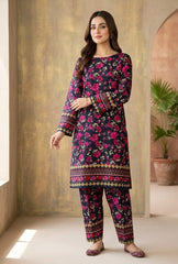 2 Pcs Ladies Suit  Des  185