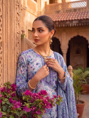3 Pcs Lawn Unstitched Suit 590
