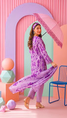 3 Pcs Lawn Unstitched Suit 09