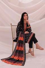 3 Pcs Lawn Unstitched Suit 509
