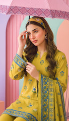 3 Pcs Lawn Unstitched Suit 709