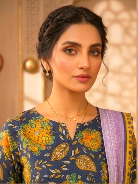 3 Pcs Lawn Unstitched Suit 593